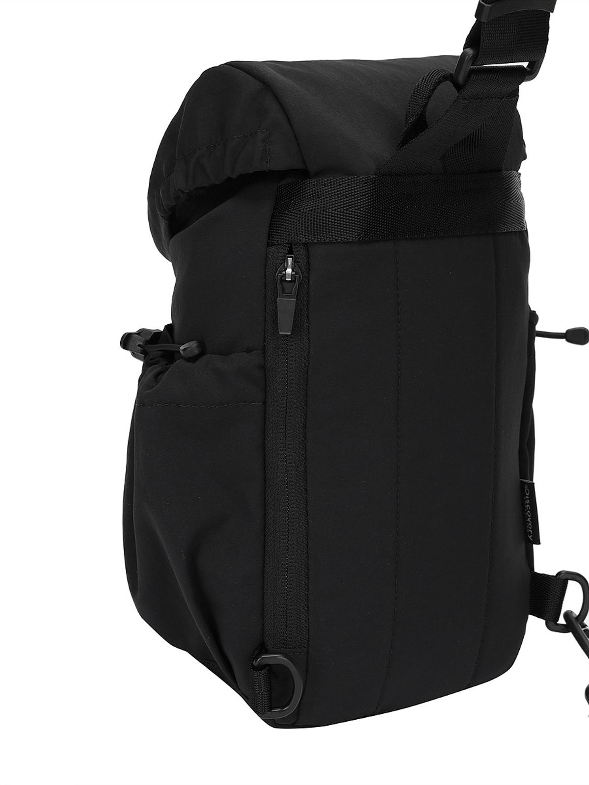 디스커버리 익스페디션(DISCOVERY EXPEDITION) 리프트 플랩 슬링백 (BLACK)