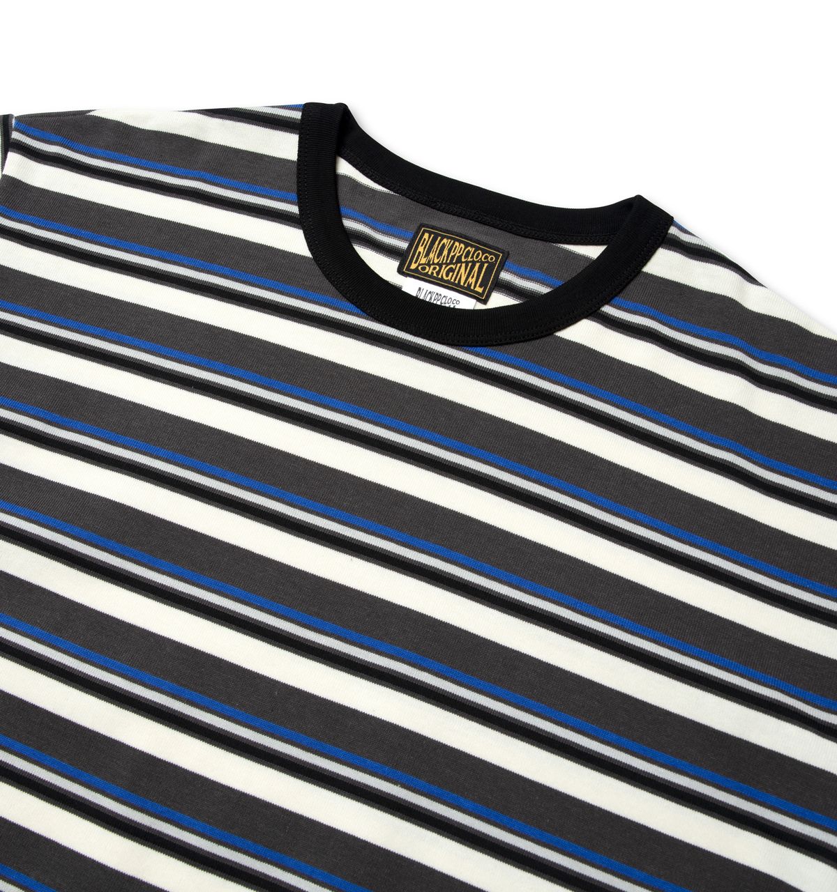 블랙피피(BLACKPP) BLACK PP TGAH Multi Stripe Tee S/S