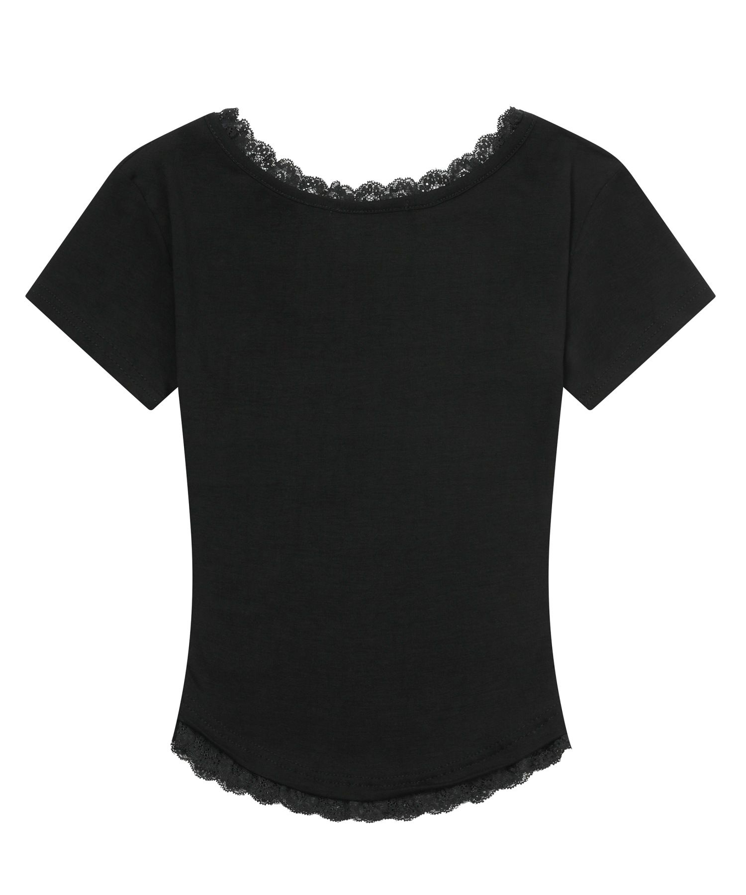 MUSINSA公式 | MUCENT Sunny Race V-Neck Short Sleeve Tee (3