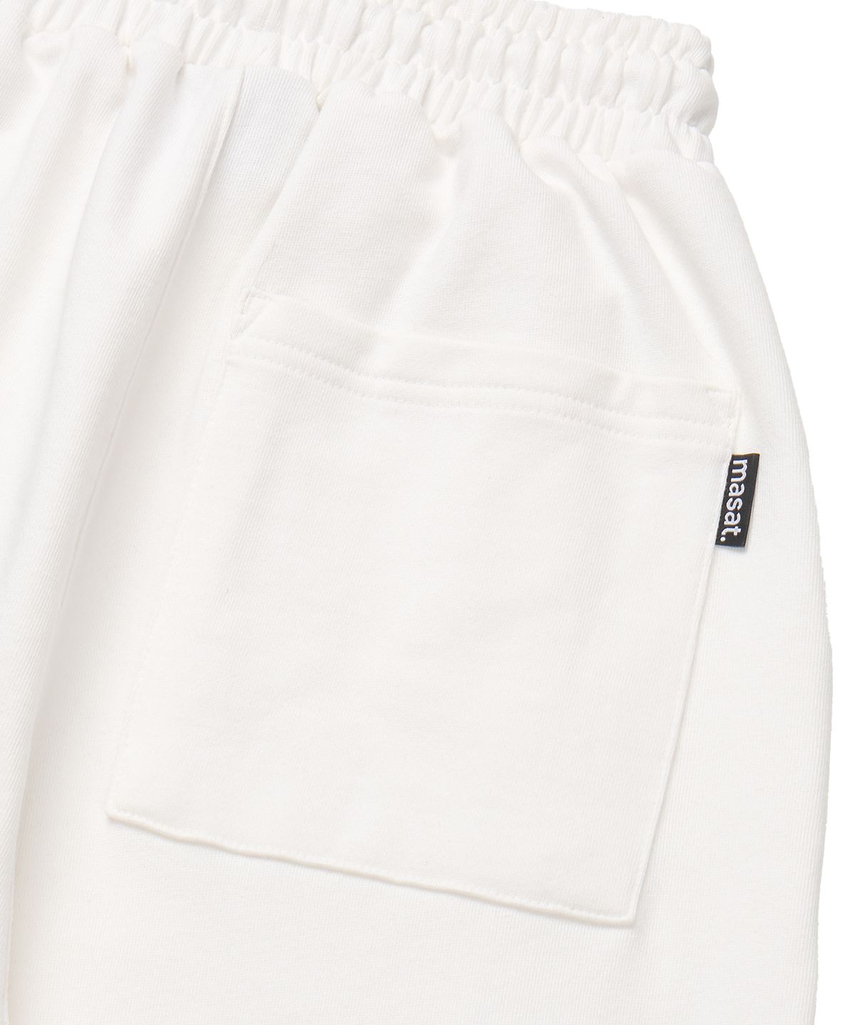마사트(MASAT) One Tuck Easy Sweat pants _ Off White