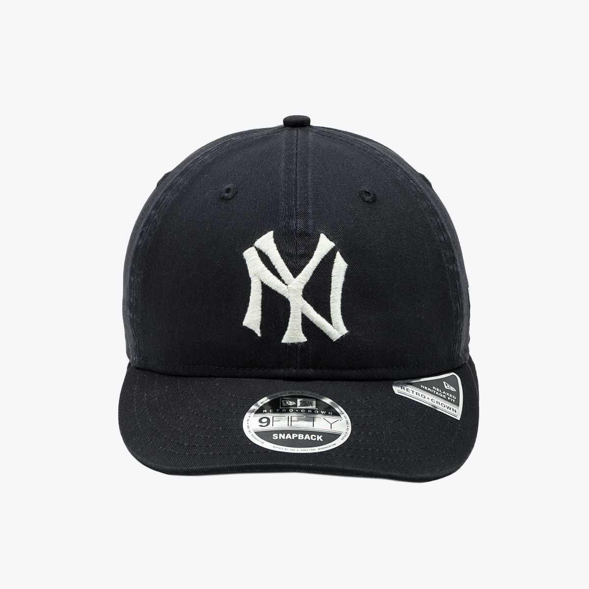뉴에라(NEW ERA) MLB 쿠퍼스타운 뉴욕 양키스 레트로 크라운 스트랩백 네이비