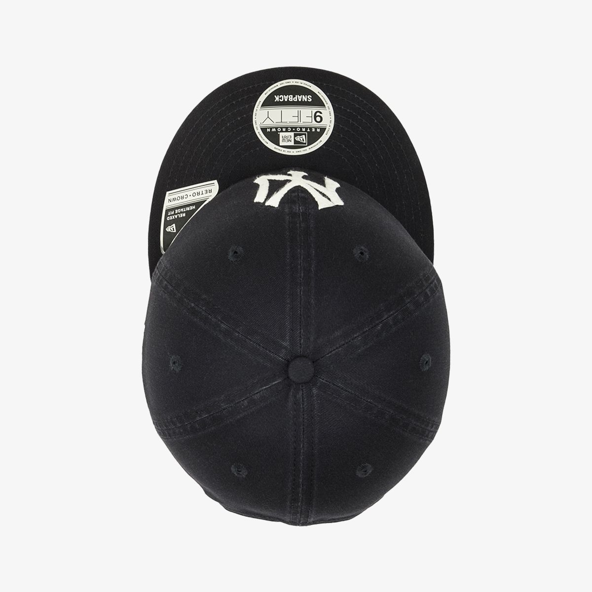 뉴에라(NEW ERA) MLB 쿠퍼스타운 뉴욕 양키스 레트로 크라운 스트랩백 네이비