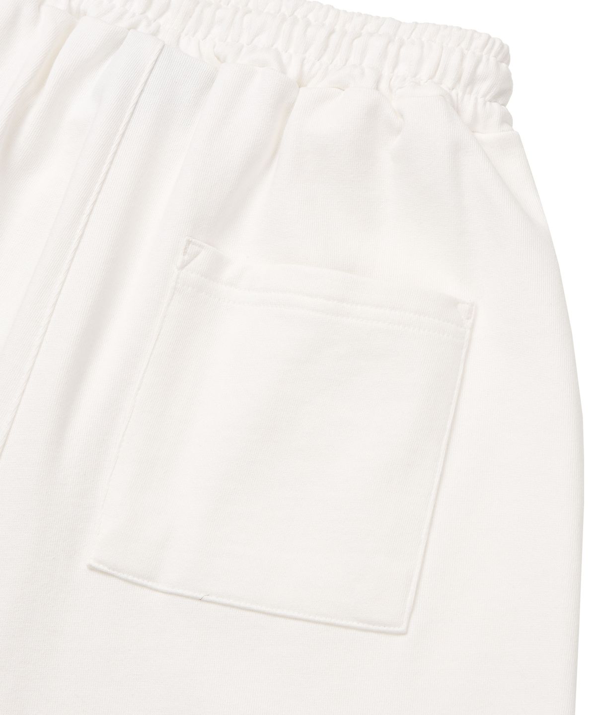 마사트(MASAT) Small Poket Bermuda Sweat Pants _ Off White
