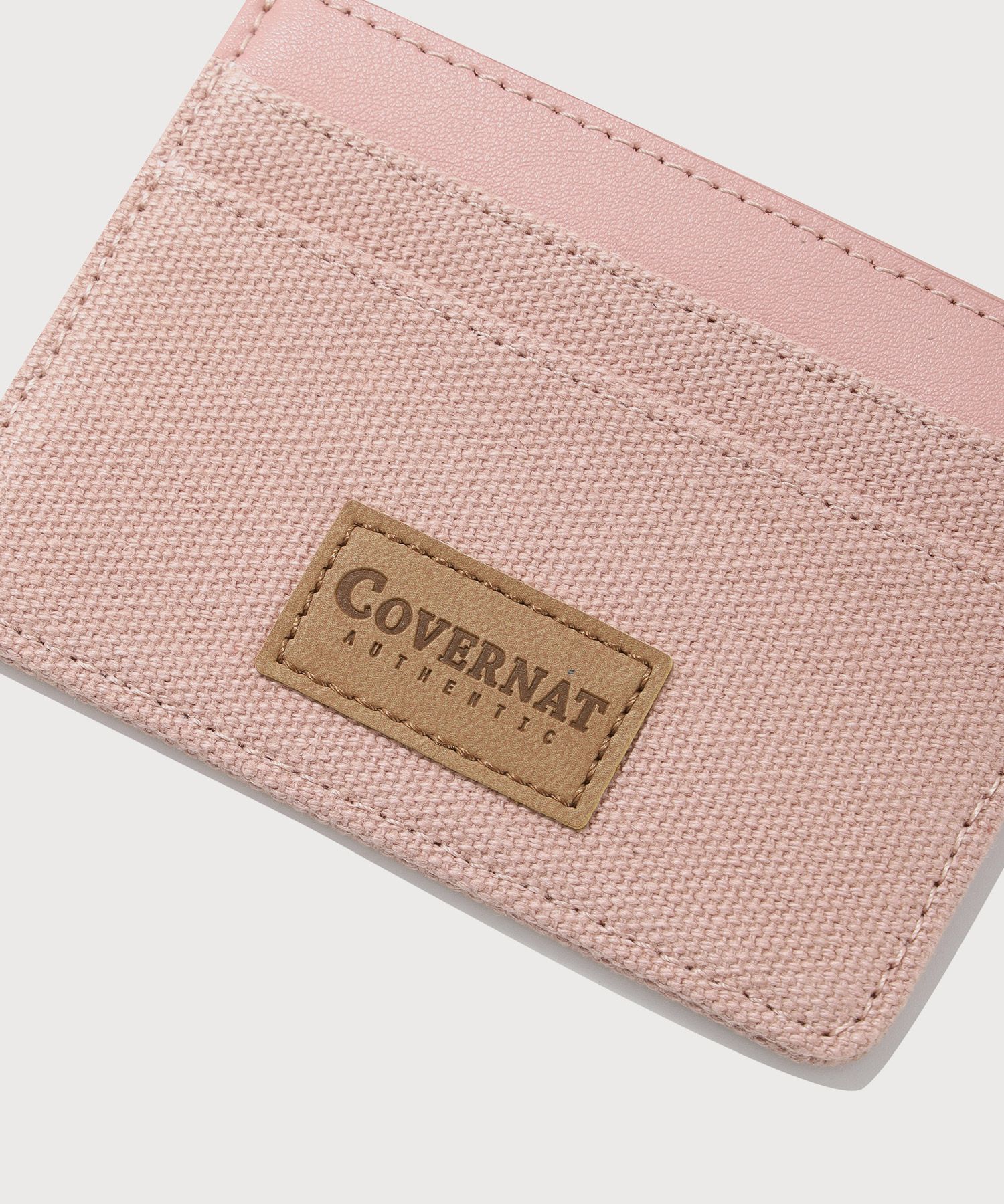 【COVERNAT】 Canvas Card Holder‐PINK MUSINSA | COVERNAT Canvas Card Holder Pink