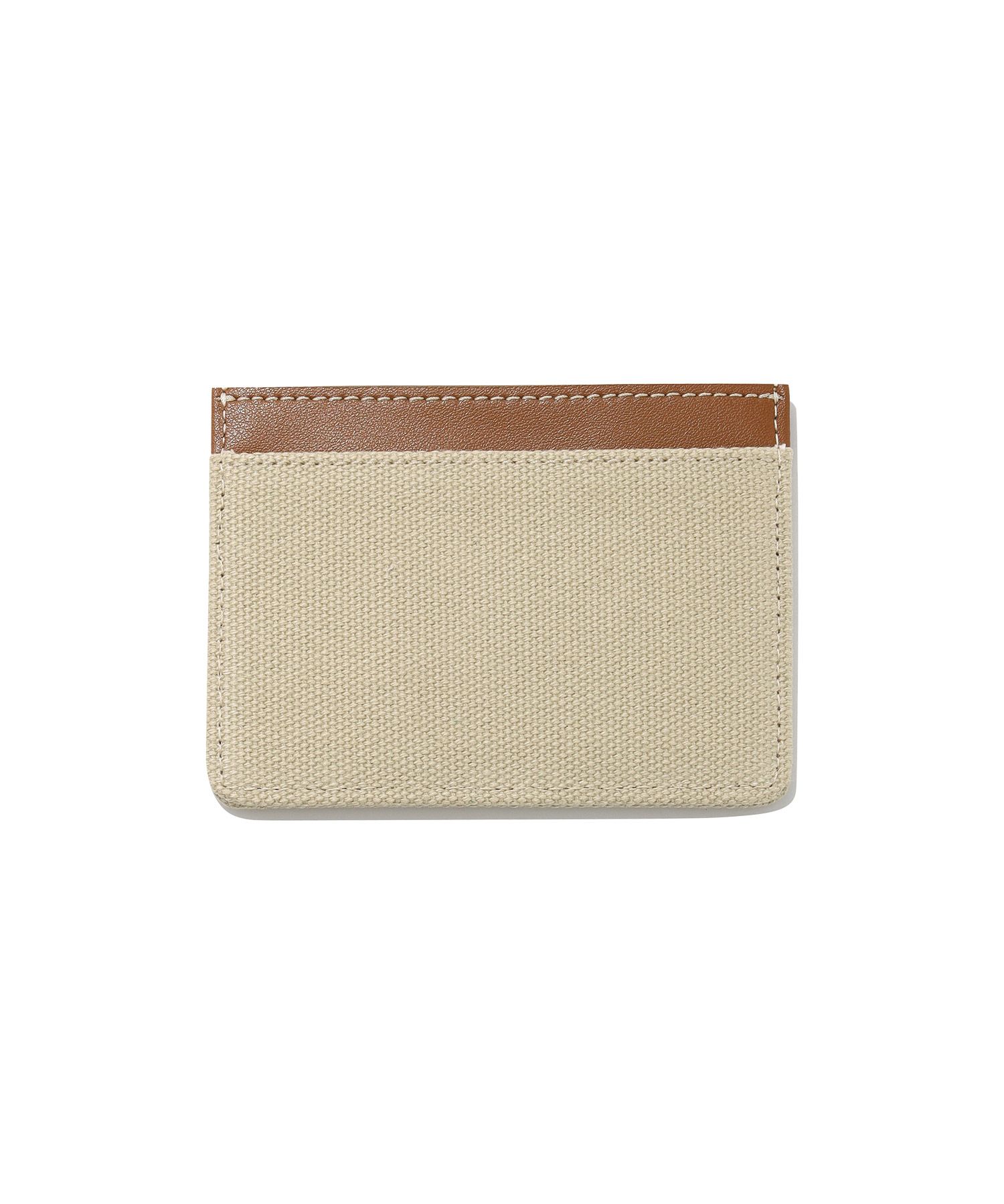 【COVERNAT】 Canvas Card Holder‐BEIGE MUSINSA | COVERNAT Canvas Card Holder Beige