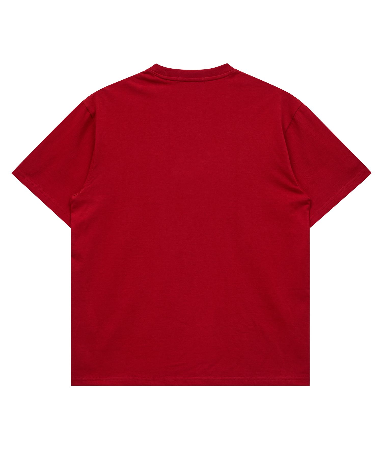 ★WAIKEI★ I am HAPPY short sleeve t-shirt red YKBE01TS16-5 MUSINSA | WAI KEI I am HAPPY short sleeve t-shirt red