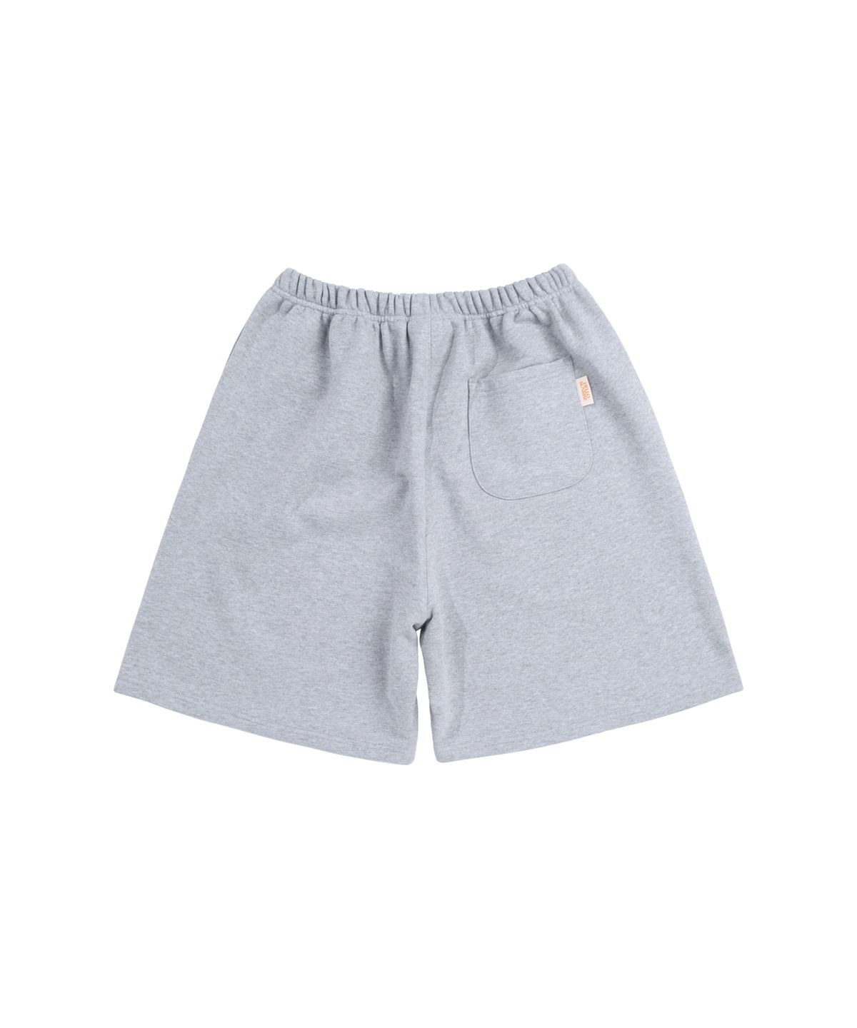 헬로 선라이즈(HELLO SUNRISE) Volume Typo Half Sweatpants_Melange Gray