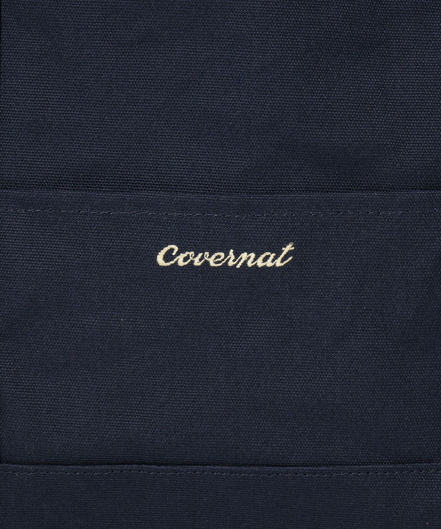 ★COVERNAT WOMAN★ Cloverheart knit tote bag navy CO2402TB86 MUSINSA | COVERNAT WOMAN Clover Heart Big Canvas Tote Bag Navy