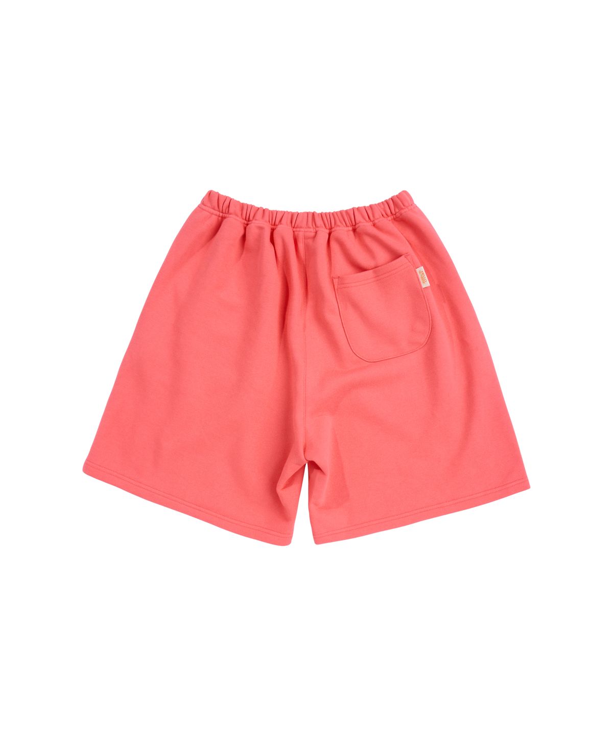 헬로 선라이즈(HELLO SUNRISE) Volume Typo Half Sweatpants_Coral Pink