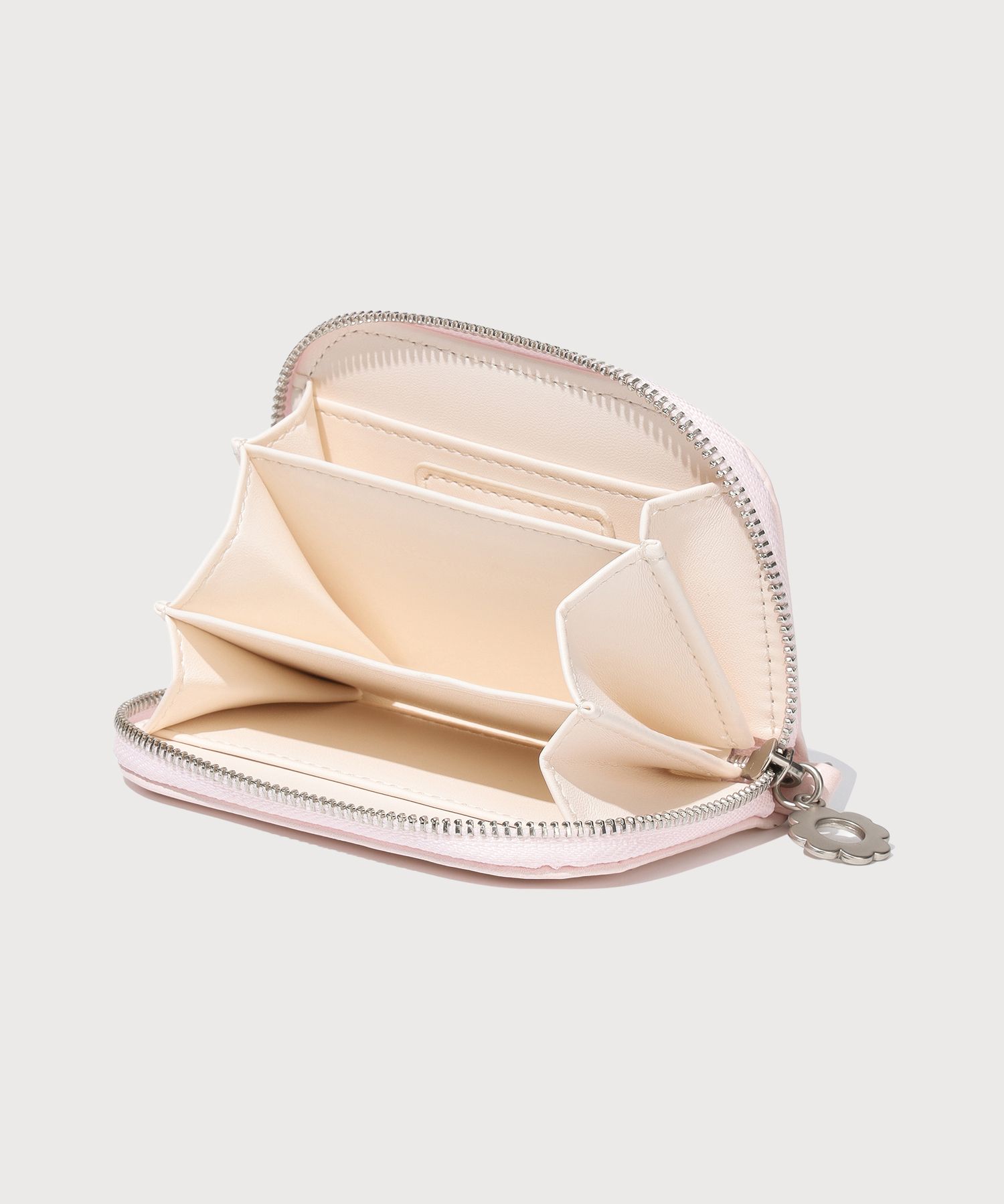 COVERNAT WOMAN ■ Clover Heart Keyring Card Wallet MUSINSA | COVERNAT WOMAN Clover Heart Keyring Card Wallet Mint