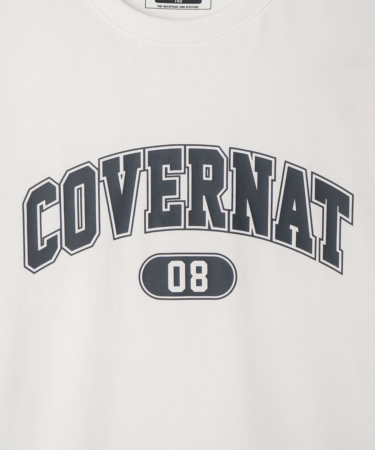 커버낫 키즈(COVERNAT KIDS) 아치 08 로고 티셔츠 화이트 CK2502ST10WH