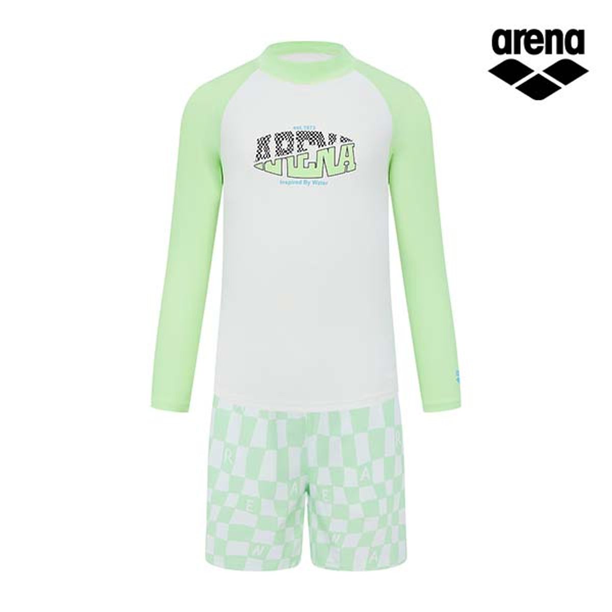 아레나 키즈(ARENA KIDS) 레이서 아동 래쉬가드 세트 A5BB1BS06AGR