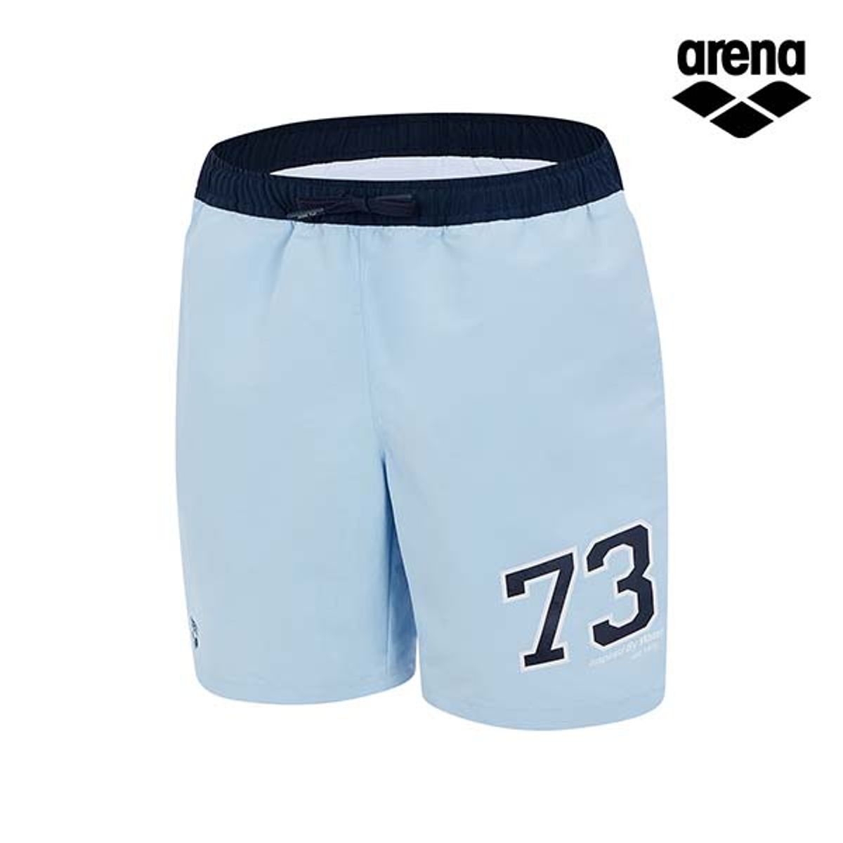 아레나 키즈(ARENA KIDS) 넘버링 아동 5부 팬츠 A5BB1BW81SBL