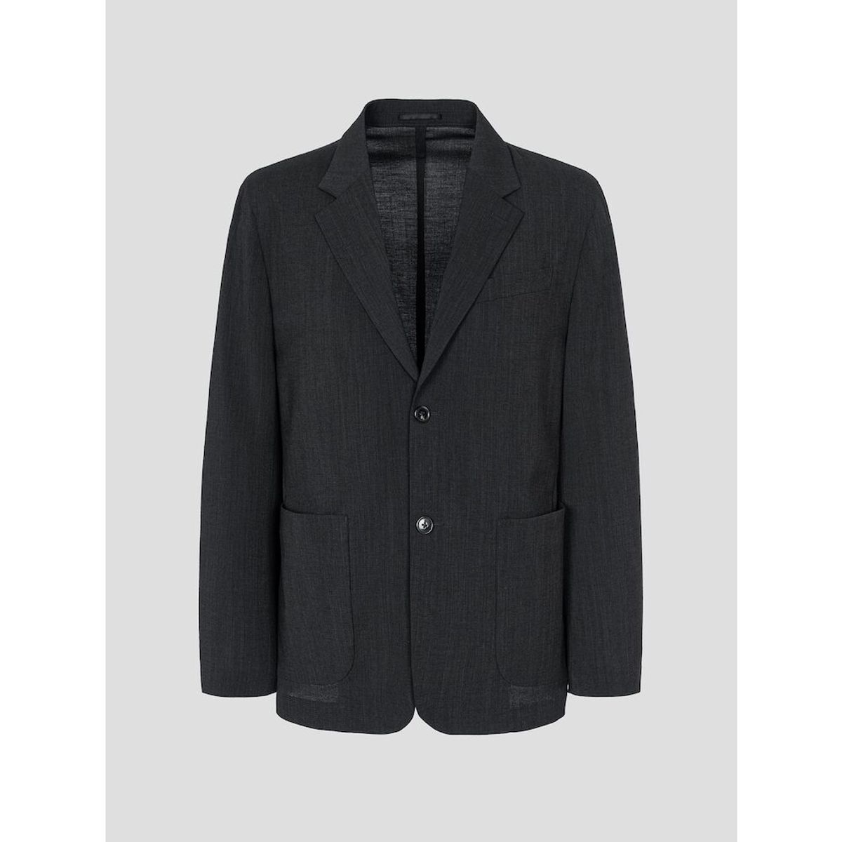 빈폴 멘(BEANPOLE MEN) 울 블렌드 시어서커 셋업 재킷  애쉬