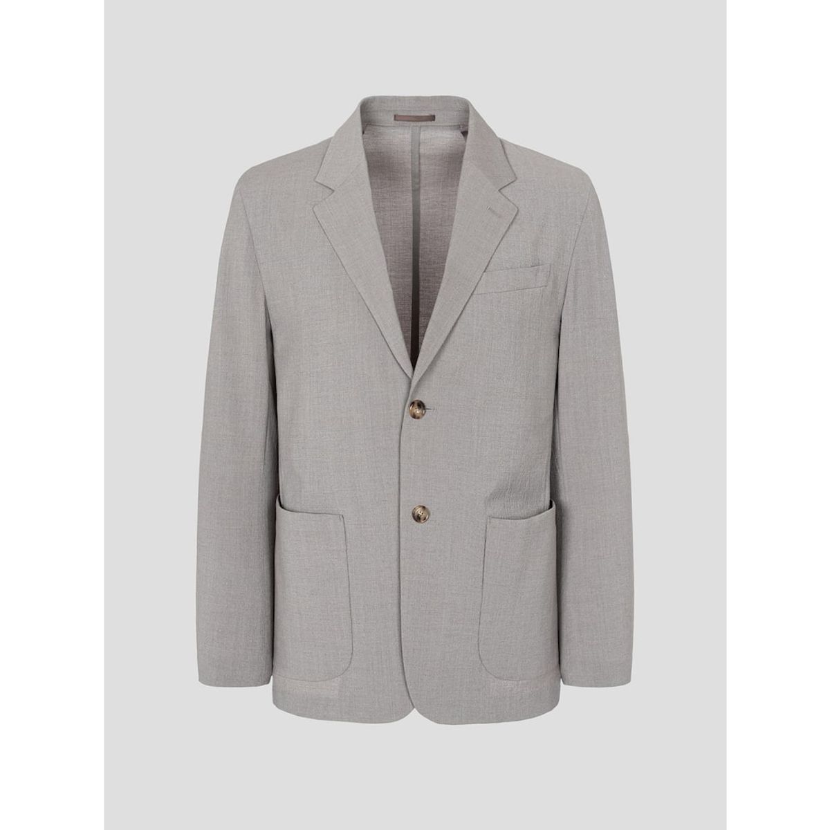 빈폴 멘(BEANPOLE MEN) 울 블렌드 시어서커 셋업 재킷  베이지