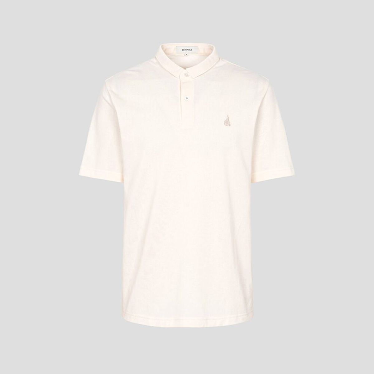 빈폴 멘(BEANPOLE MEN) 헨리넥 티셔츠  아이보리