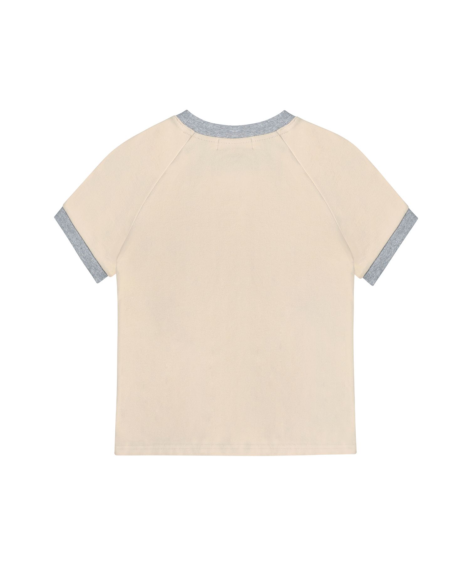 【ROCKCAKE】96 Dot Ringer Top リンガー Tシャツ MUSINSA | ROCKCAKE 96 Dot Ringer Top - Beige