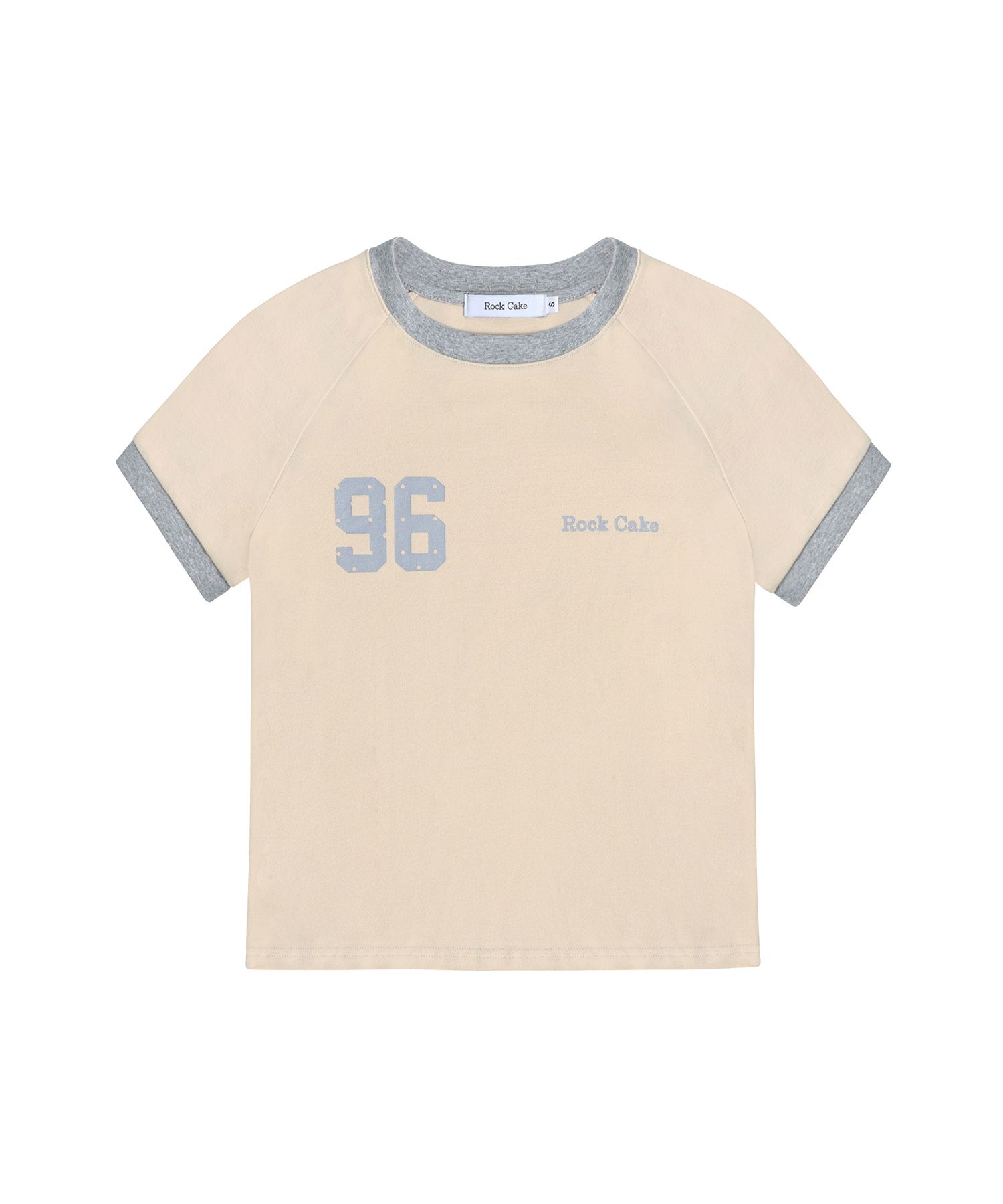 【ROCKCAKE】96 Dot Ringer Top リンガー Tシャツ MUSINSA | ROCKCAKE 96 Dot Ringer Top - Beige