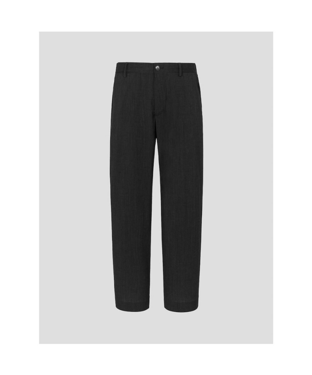 빈폴 멘(BEANPOLE MEN) 울 블렌드 시어서커 셋업 테이퍼드 팬츠  애쉬