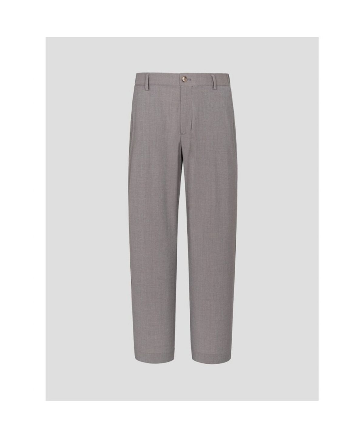 빈폴 멘(BEANPOLE MEN) 울 블렌드 시어서커 셋업 테이퍼드 팬츠  베이지