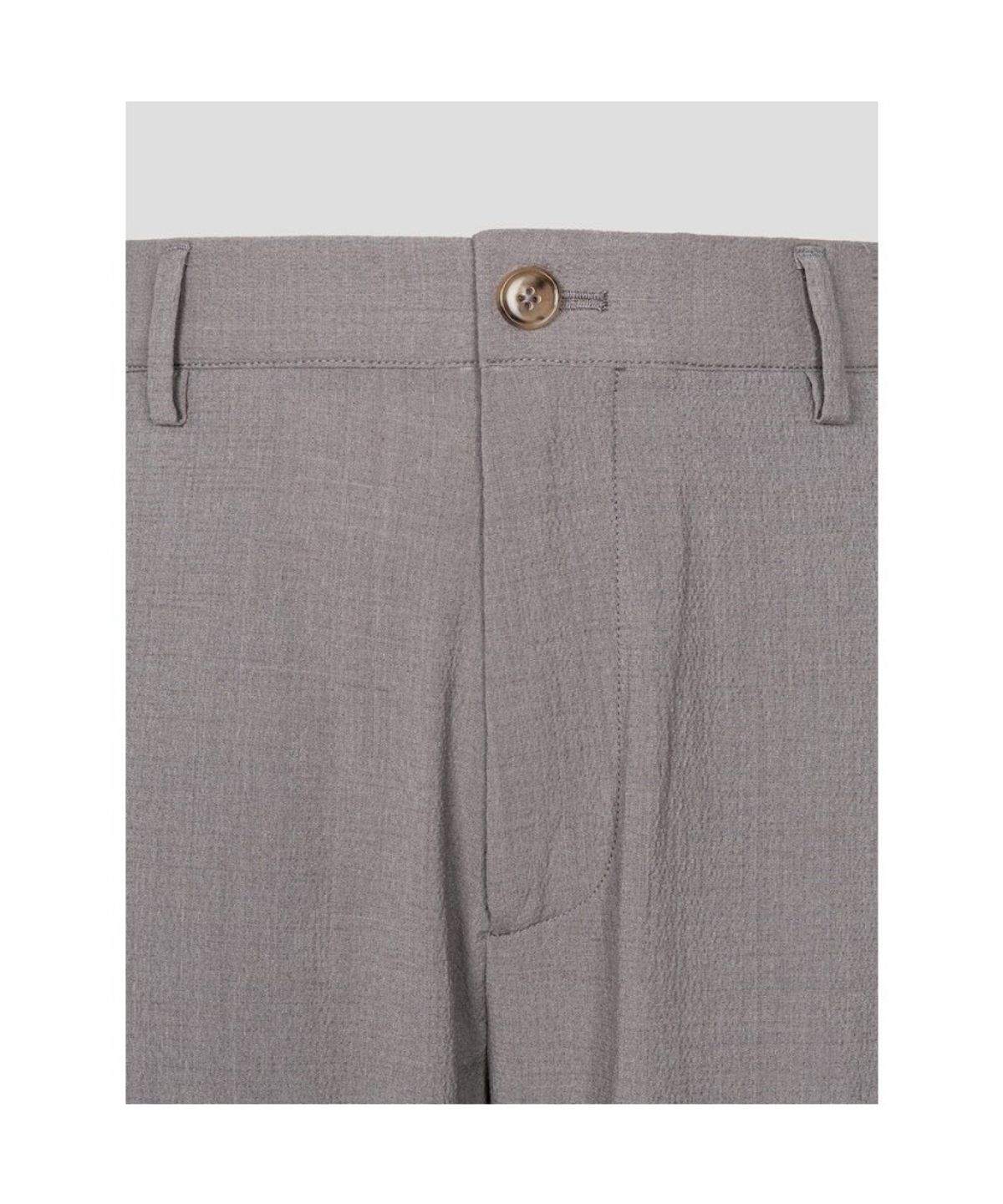 빈폴 멘(BEANPOLE MEN) 울 블렌드 시어서커 셋업 테이퍼드 팬츠  베이지