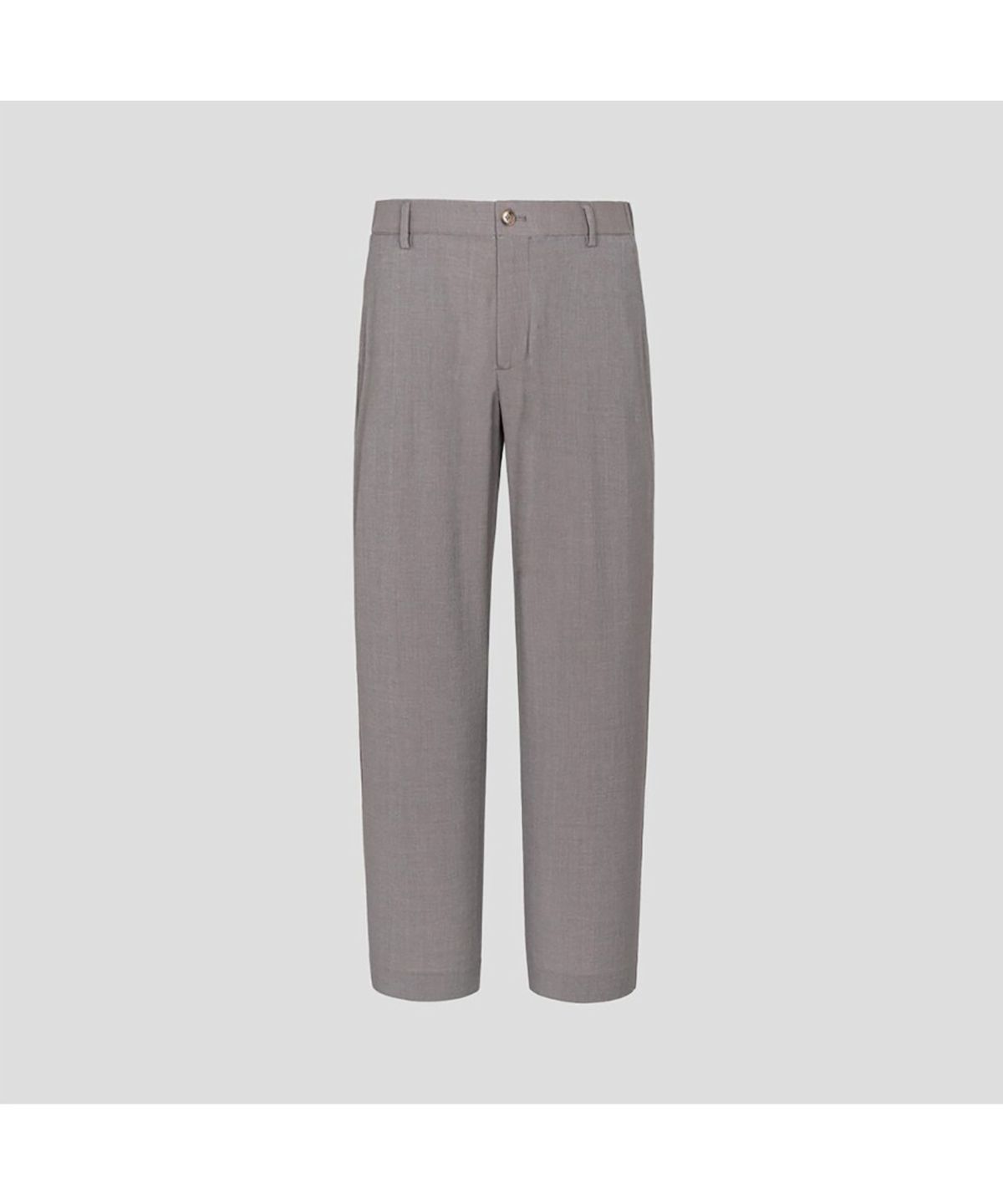 빈폴 멘(BEANPOLE MEN) 울 블렌드 시어서커 셋업 테이퍼드 팬츠  베이지