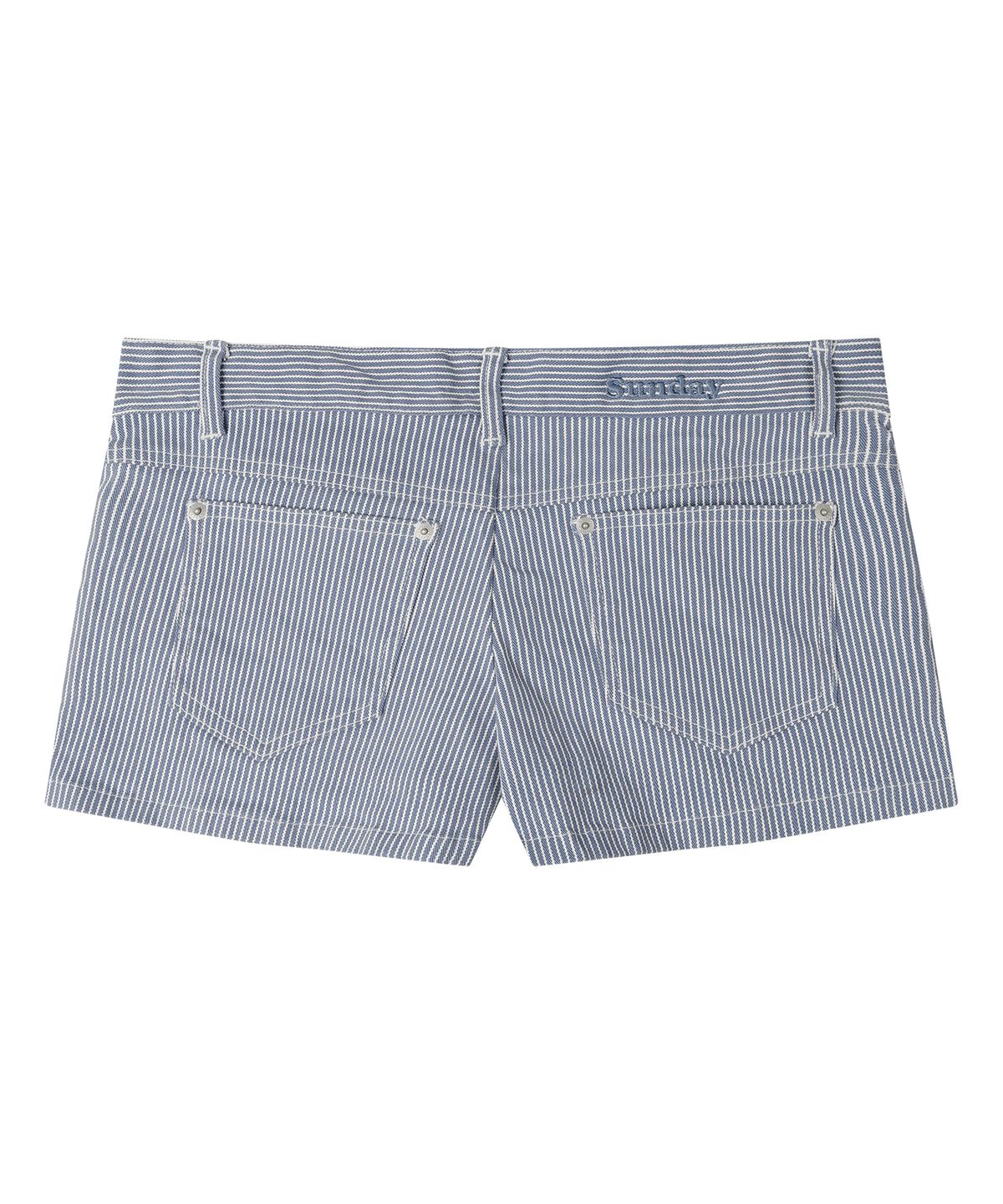 선데이후르츠마켓(SUNDAY FRUIT MARKET) W) THIN STRIPE SHORT NAVY