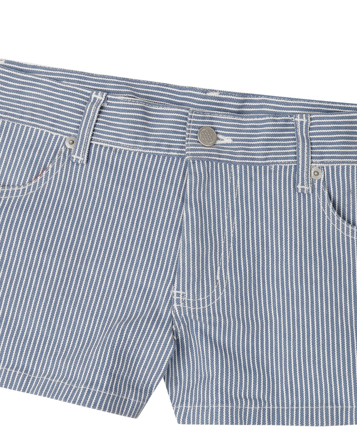 선데이후르츠마켓(SUNDAY FRUIT MARKET) W) THIN STRIPE SHORT NAVY