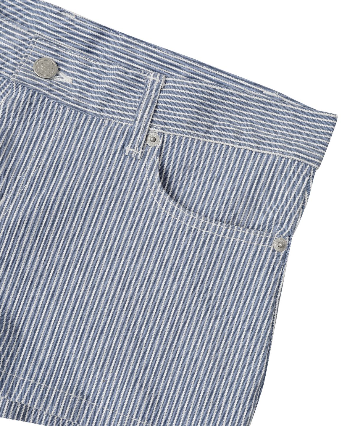 선데이후르츠마켓(SUNDAY FRUIT MARKET) W) THIN STRIPE SHORT NAVY