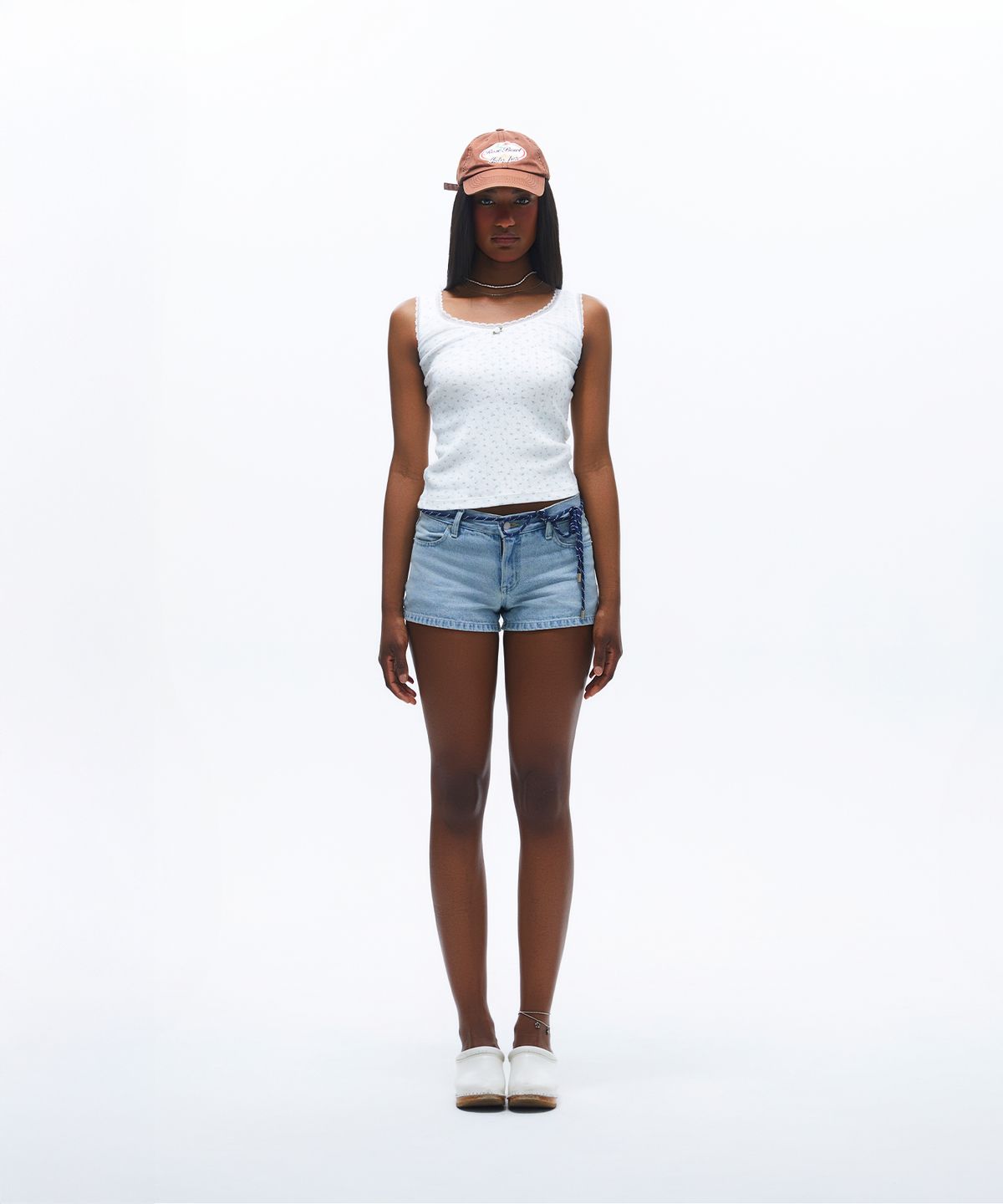 선데이후르츠마켓(SUNDAY FRUIT MARKET) W) BEACH DENIM SHORT
