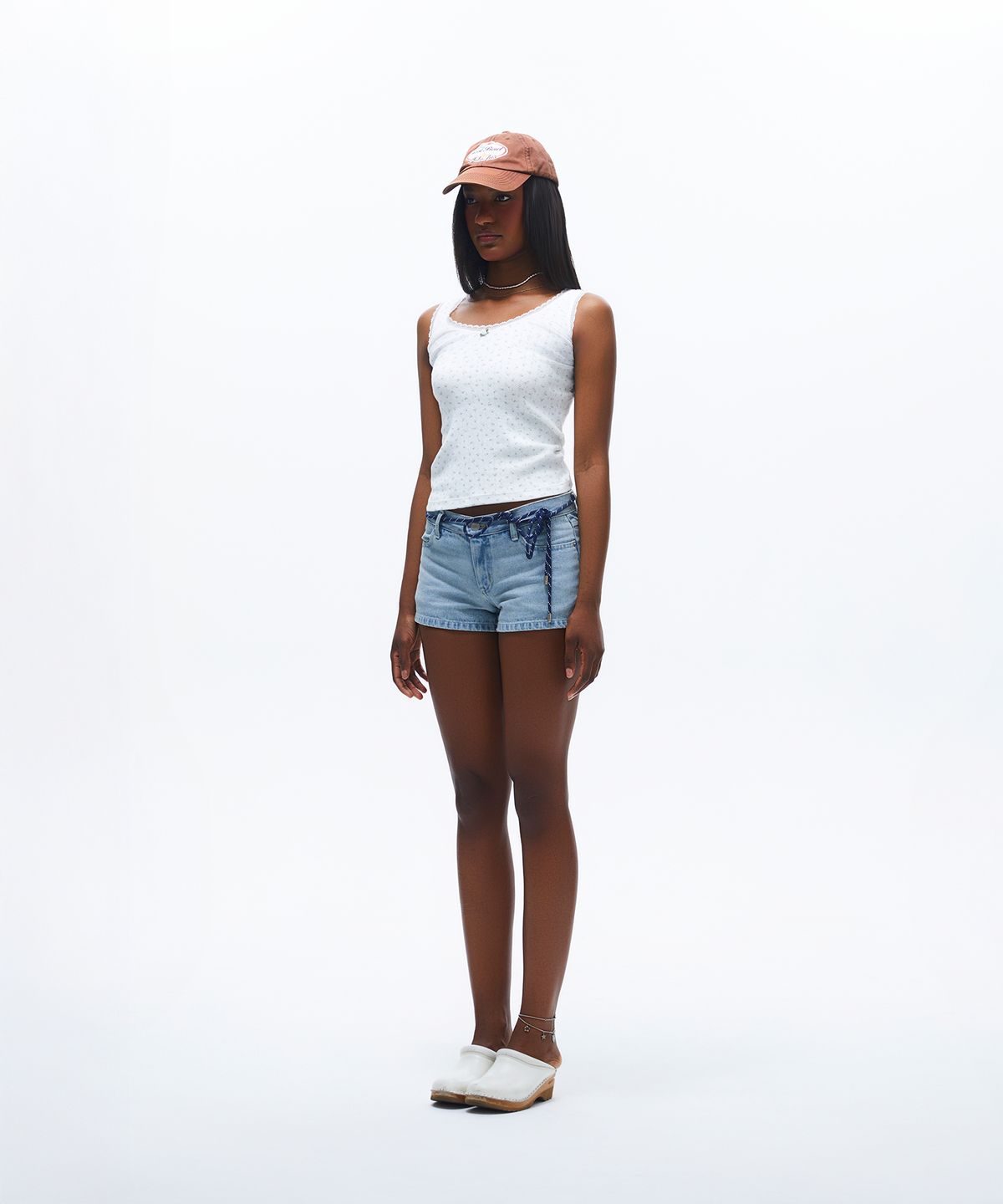 선데이후르츠마켓(SUNDAY FRUIT MARKET) W) BEACH DENIM SHORT