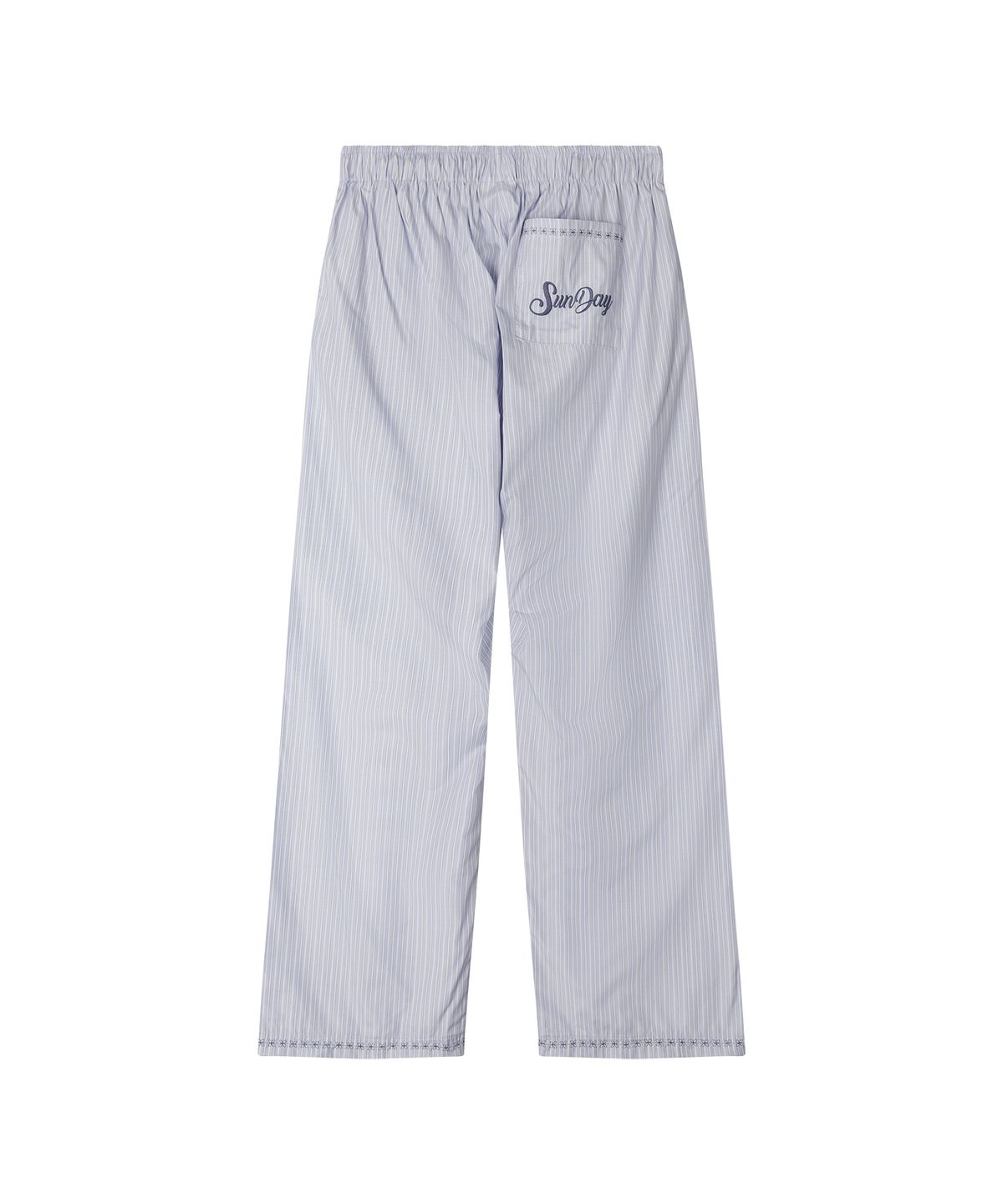 선데이후르츠마켓(SUNDAY FRUIT MARKET) BEACH STRIPE PANT SKYBLUE