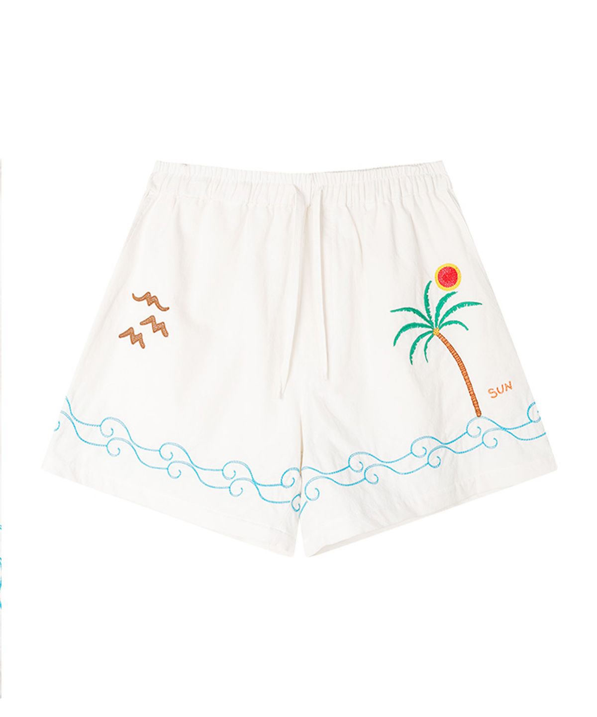 선데이후르츠마켓(SUNDAY FRUIT MARKET) SUN BEACH SHORT IVORY