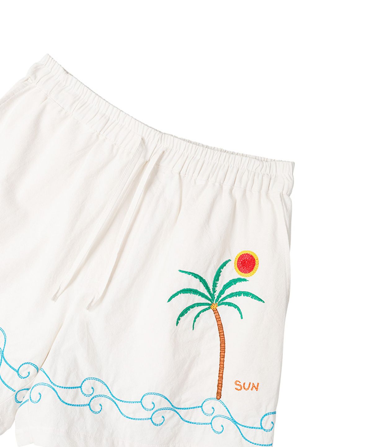 선데이후르츠마켓(SUNDAY FRUIT MARKET) SUN BEACH SHORT IVORY