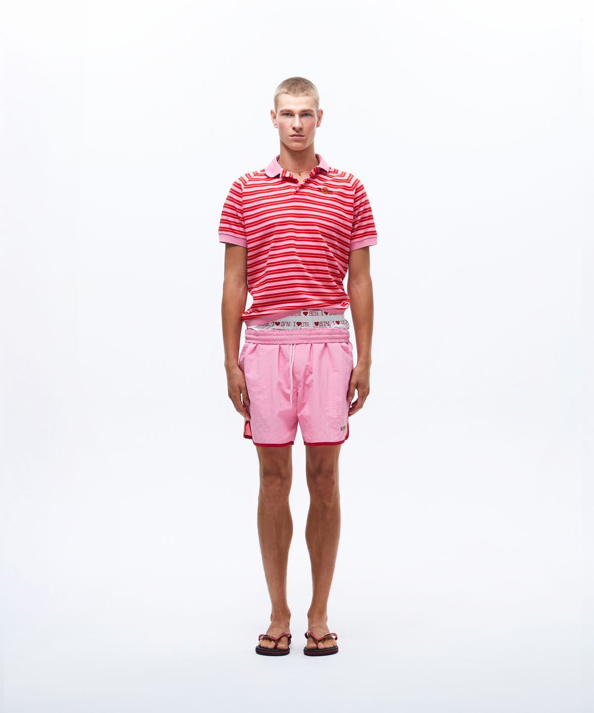 선데이후르츠마켓(SUNDAY FRUIT MARKET) DAY SUN SHORT PINK