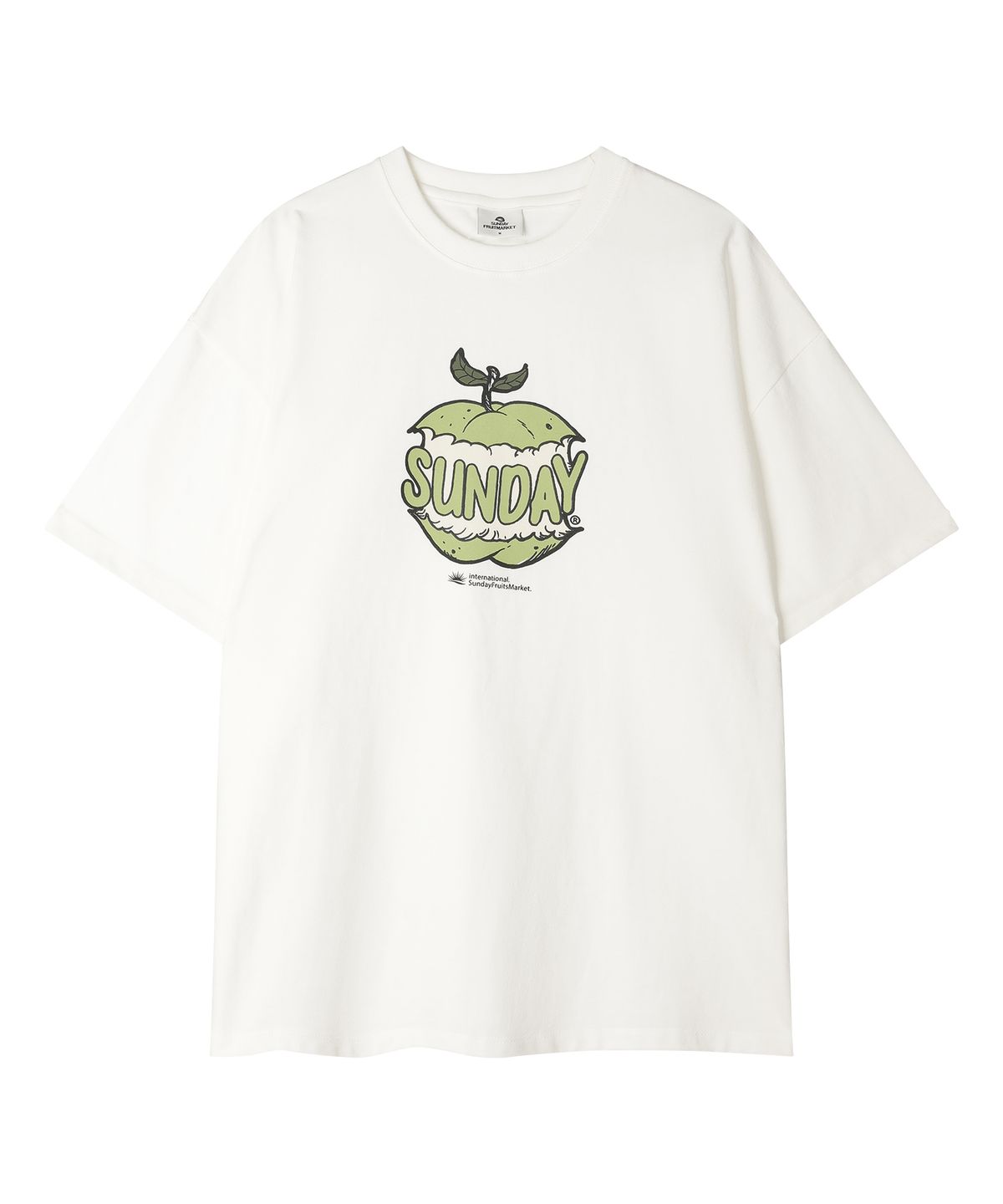 선데이후르츠마켓(SUNDAY FRUIT MARKET) SUNDAY APPLE TEE IVORY