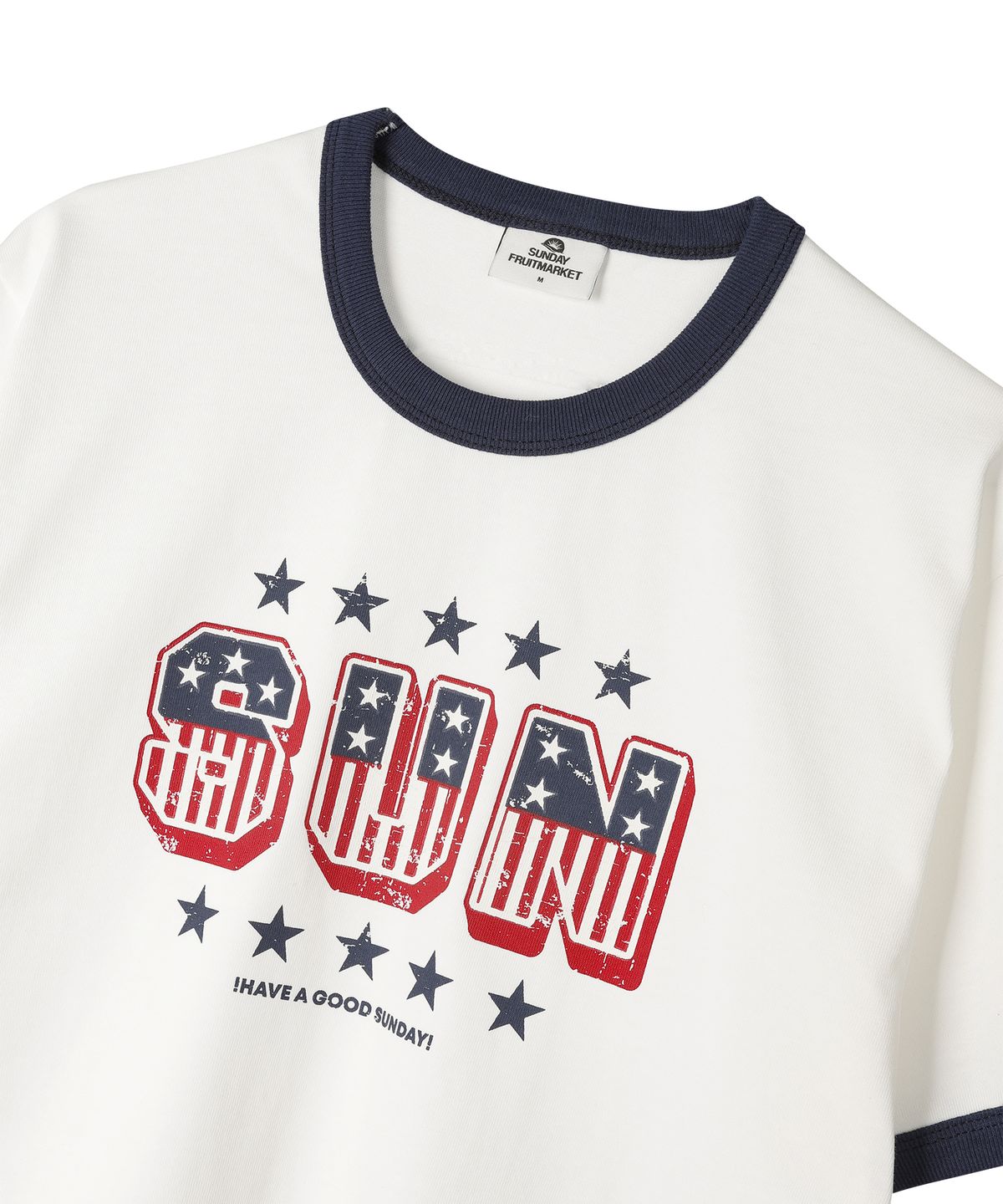 선데이후르츠마켓(SUNDAY FRUIT MARKET) SUN STAR TEE IVORY