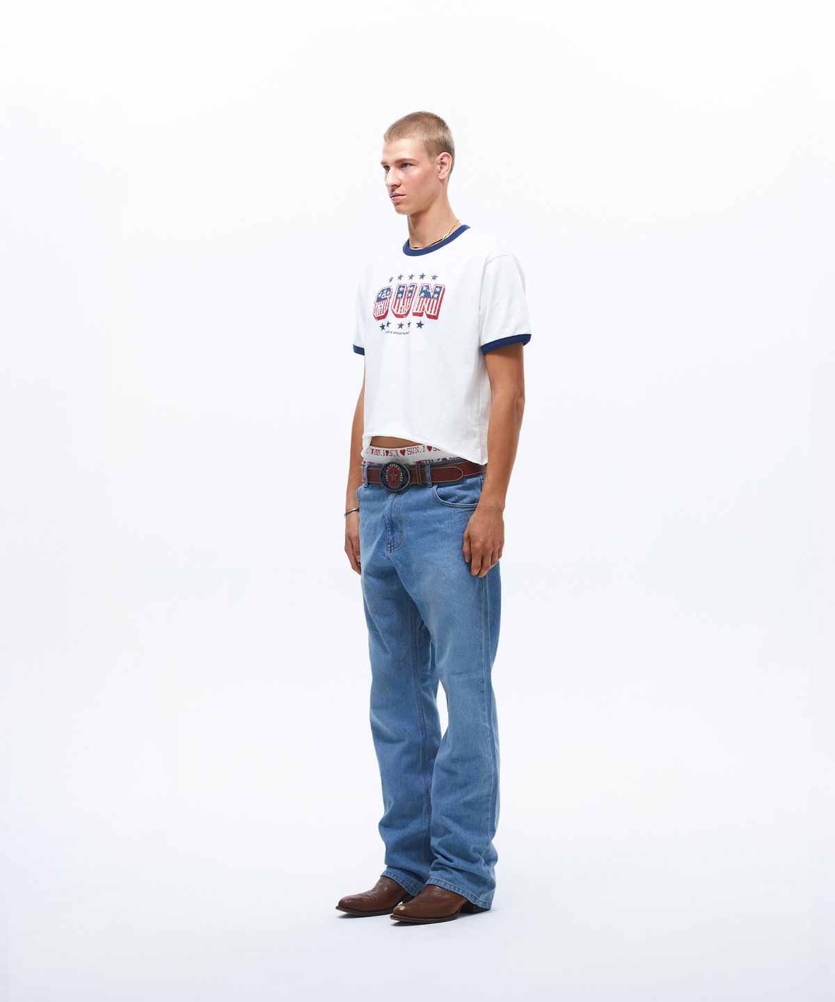 선데이후르츠마켓(SUNDAY FRUIT MARKET) SUN STAR TEE IVORY