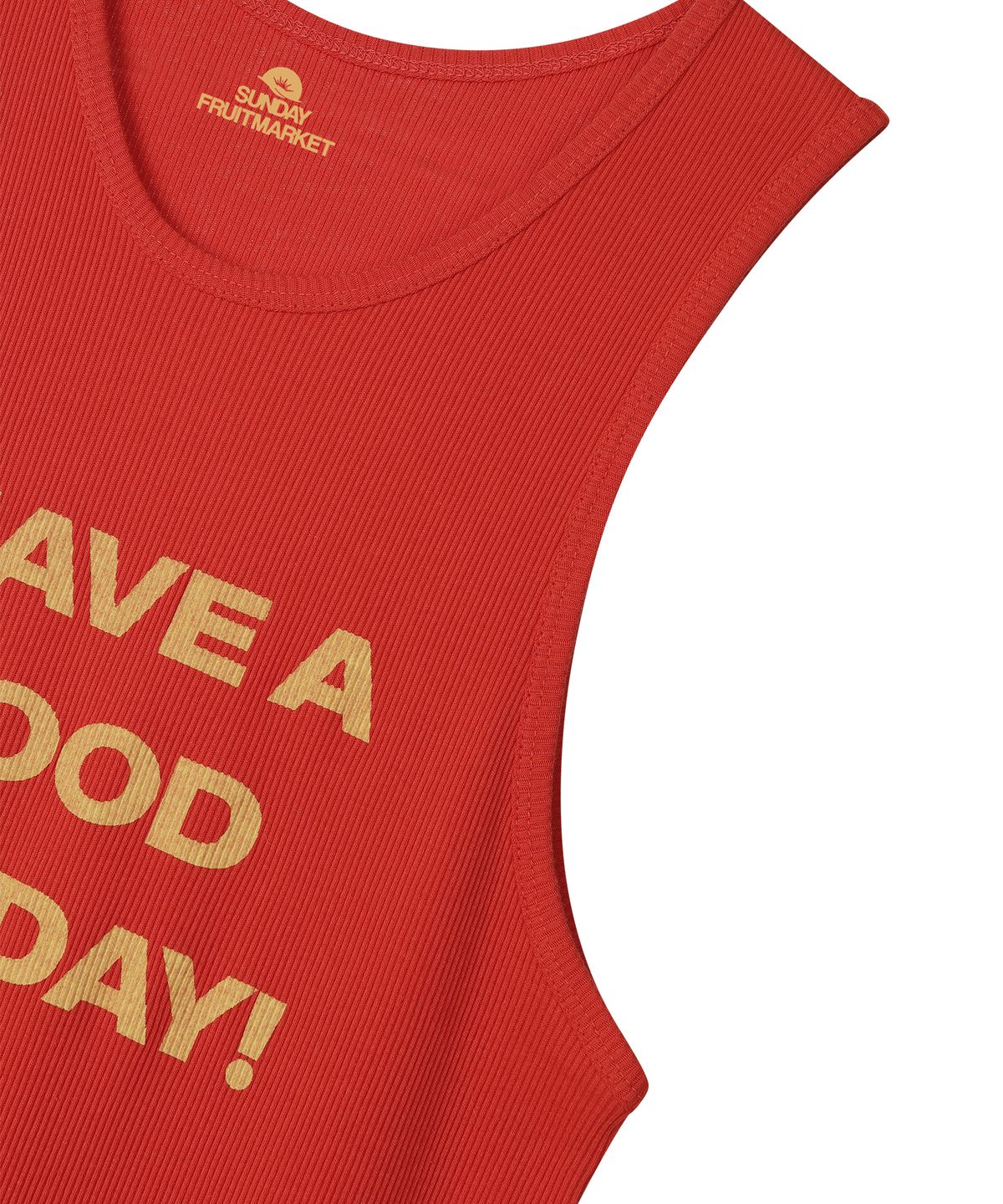 선데이후르츠마켓(SUNDAY FRUIT MARKET) GOOD SUNDAY SLEEVELESS RED