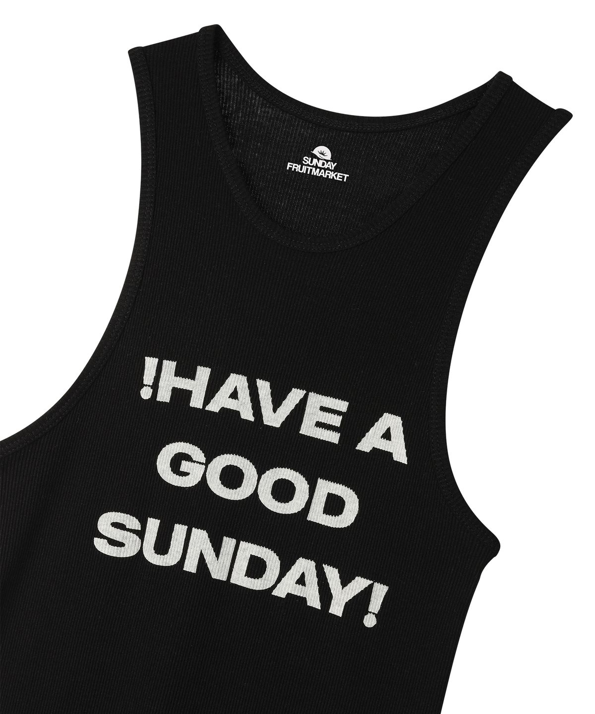 선데이후르츠마켓(SUNDAY FRUIT MARKET) GOOD SUNDAY SLEEVELESS BLACK