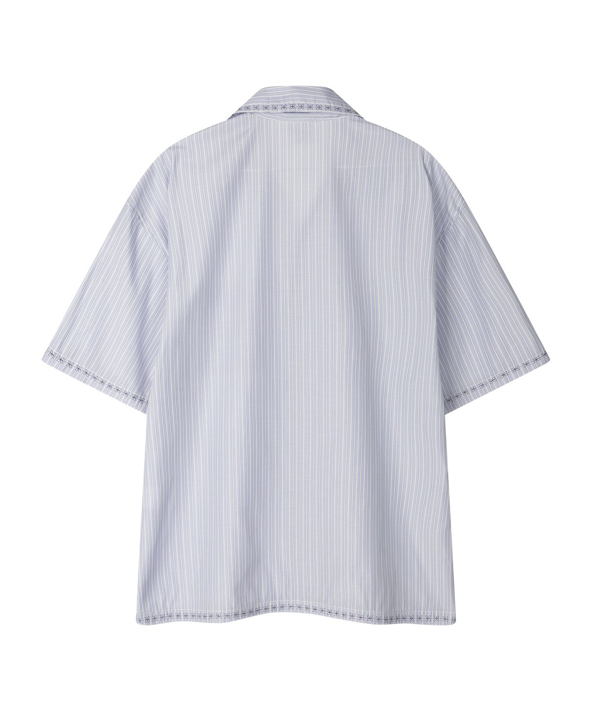 선데이후르츠마켓(SUNDAY FRUIT MARKET) SUNDAY STRIPE SHIRT SKYBLUE