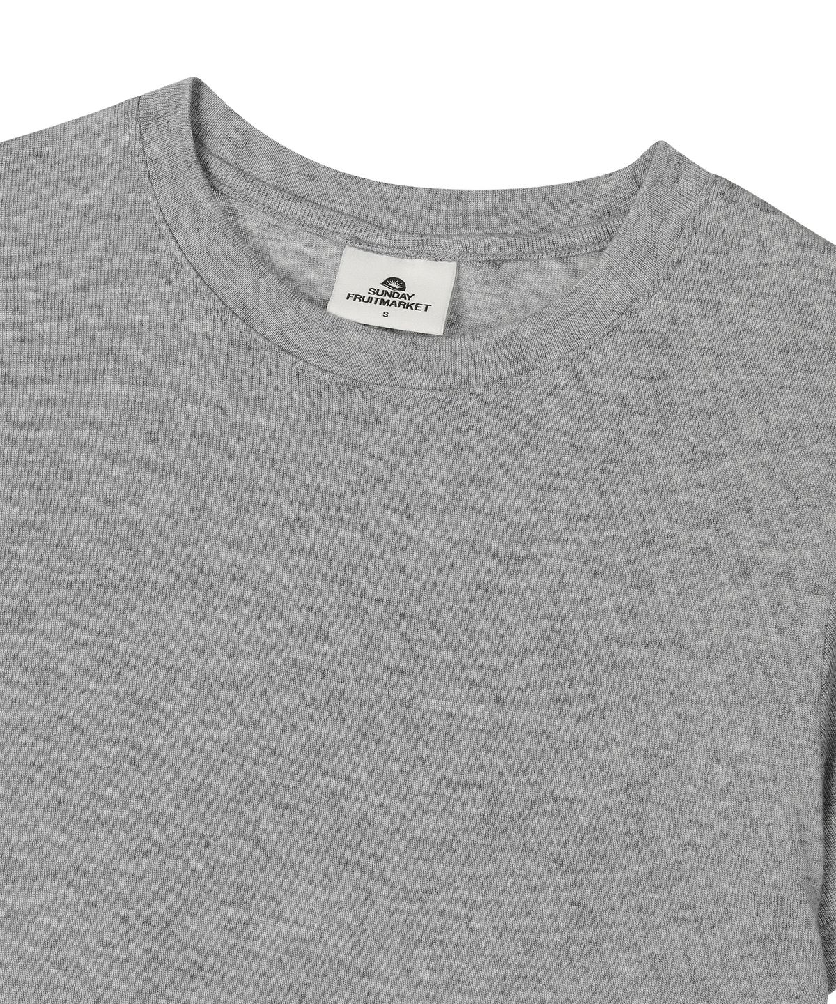 선데이후르츠마켓(SUNDAY FRUIT MARKET) W) SUNDAY SOFT TEE GRAY