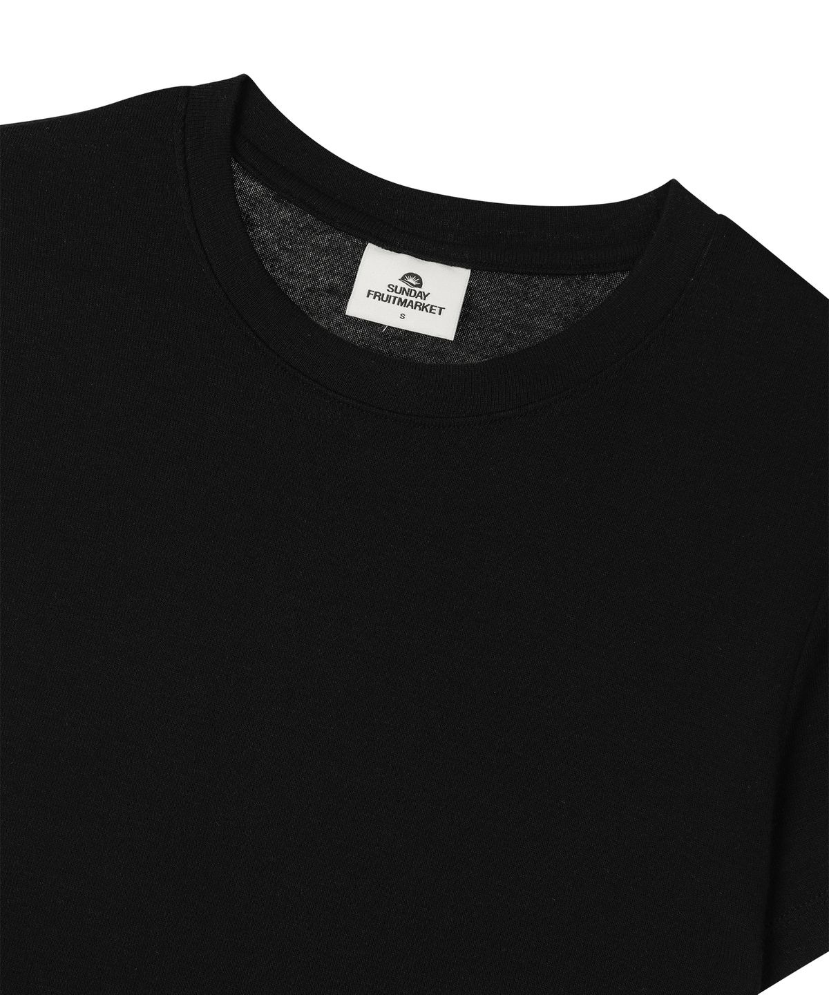 선데이후르츠마켓(SUNDAY FRUIT MARKET) W) SUNDAY SOFT TEE BLACK