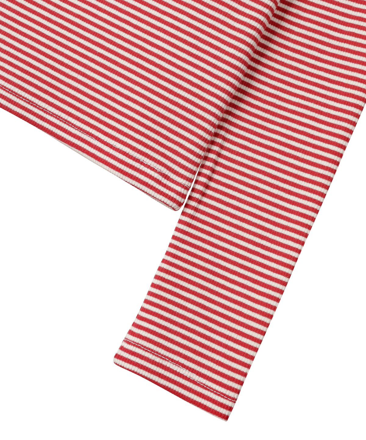 선데이후르츠마켓(SUNDAY FRUIT MARKET) W) STRIPE BOATNECK TEE RED