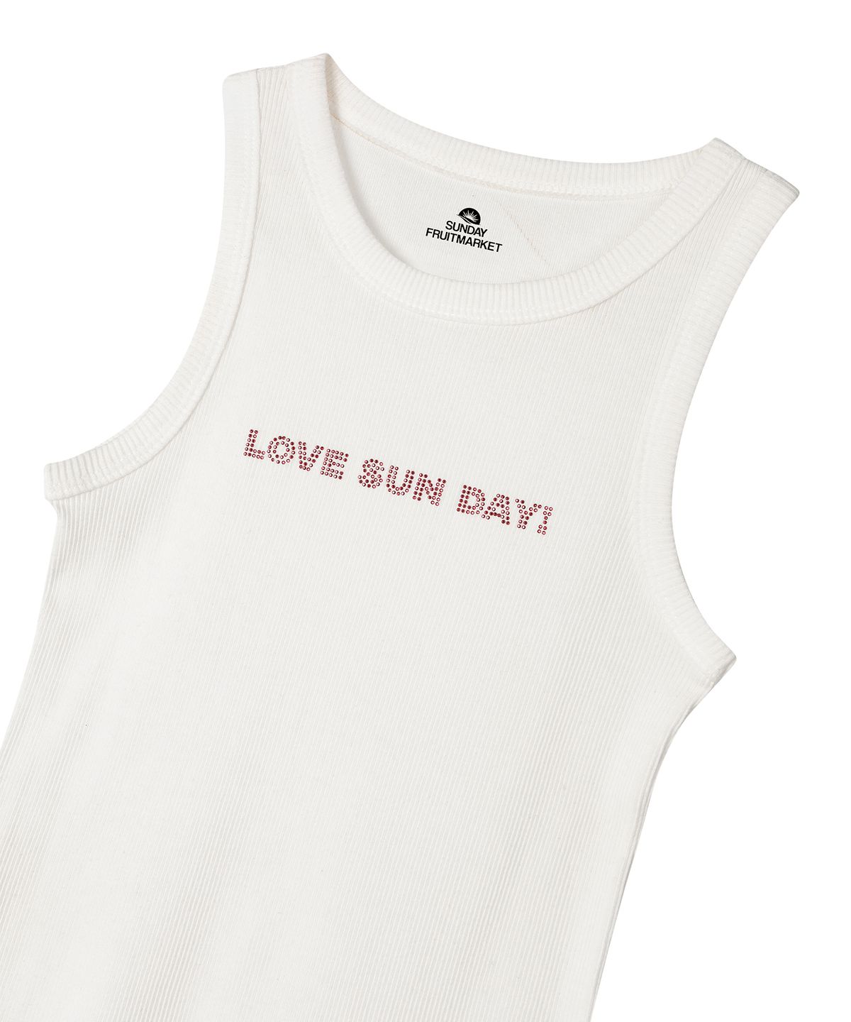 선데이후르츠마켓(SUNDAY FRUIT MARKET) W) LOVE SUN SLEEVELESS IVORY