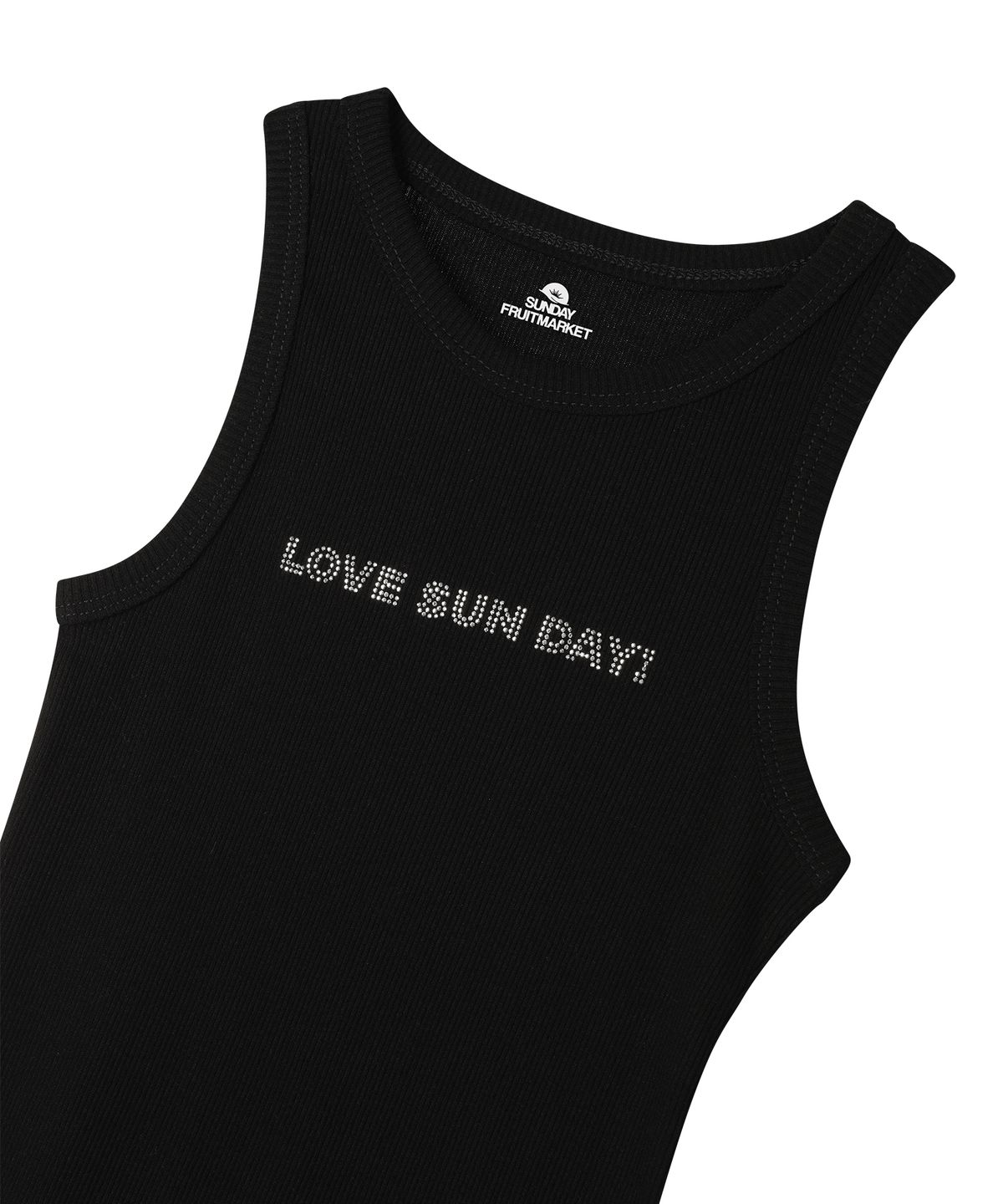 선데이후르츠마켓(SUNDAY FRUIT MARKET) W) LOVE SUN SLEEVELESS BLACK