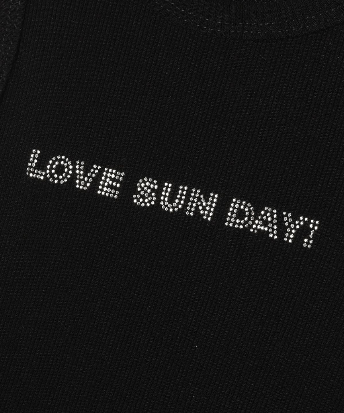 선데이후르츠마켓(SUNDAY FRUIT MARKET) W) LOVE SUN SLEEVELESS BLACK
