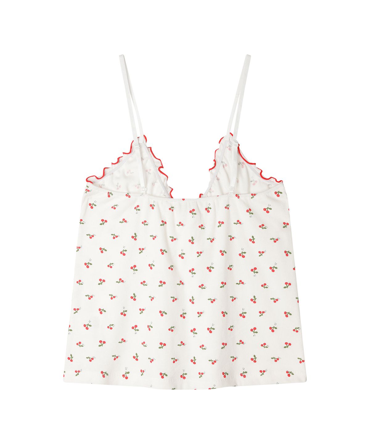 선데이후르츠마켓(SUNDAY FRUIT MARKET) W) CHERRY STRING TOP IVORY
