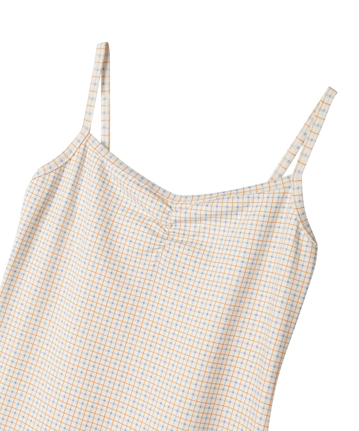 선데이후르츠마켓(SUNDAY FRUIT MARKET) W) CHECK SUN DRESS IVORY