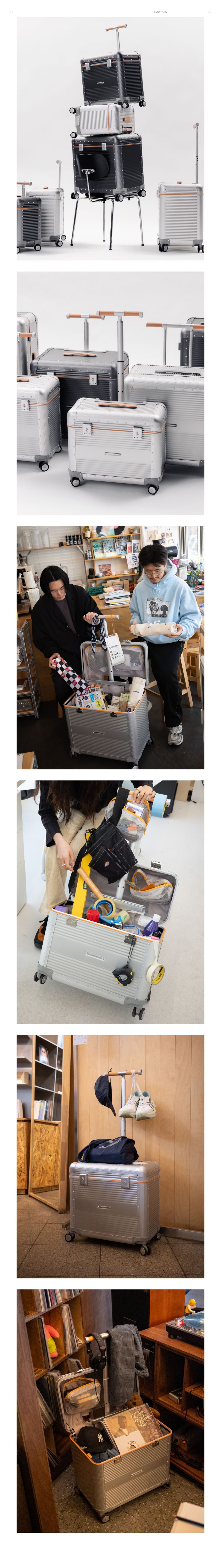 RAWROW R TRUNK 540アルミニウム コンバーチブル17インチ44L MUSINSA公式 | RAWROW R TRUNK 540 アルミニウム コンバーチブル 17